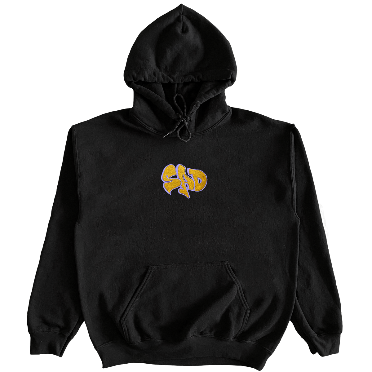 Graffiti Embroidered Hoodie – SAD